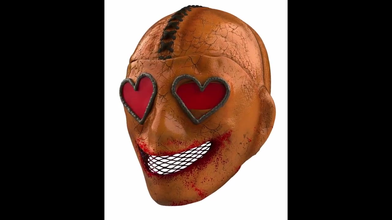 Heart Eyes villain mask concept development reel